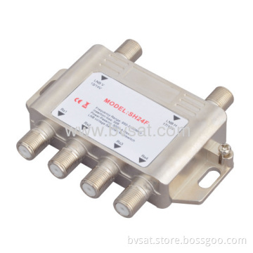 Durable Popular Satellite Tv Receiver For Stand-alone 2x4 Multiswitch 